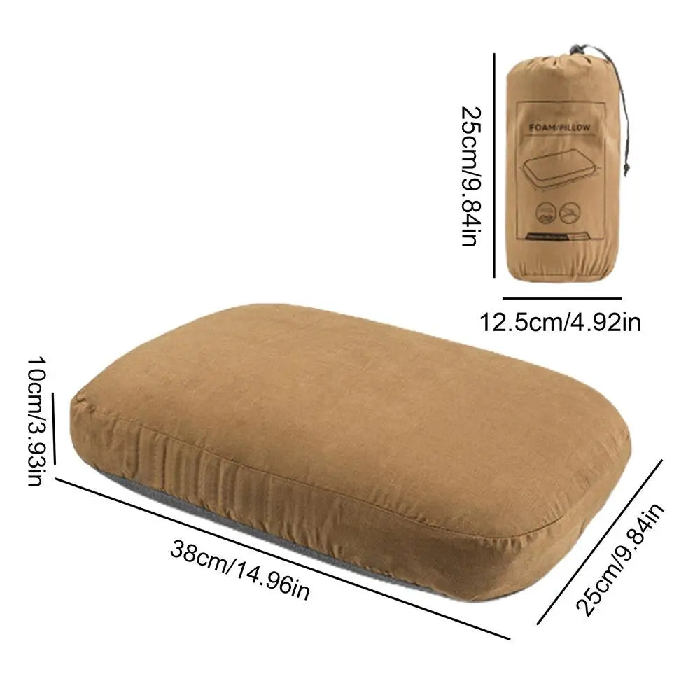 Hiking Pillow Ergonomic Backpacking Pillow Ergonomic Small Backpacking Pillow Lightweight Small Pillow For Camping Hiking Travel