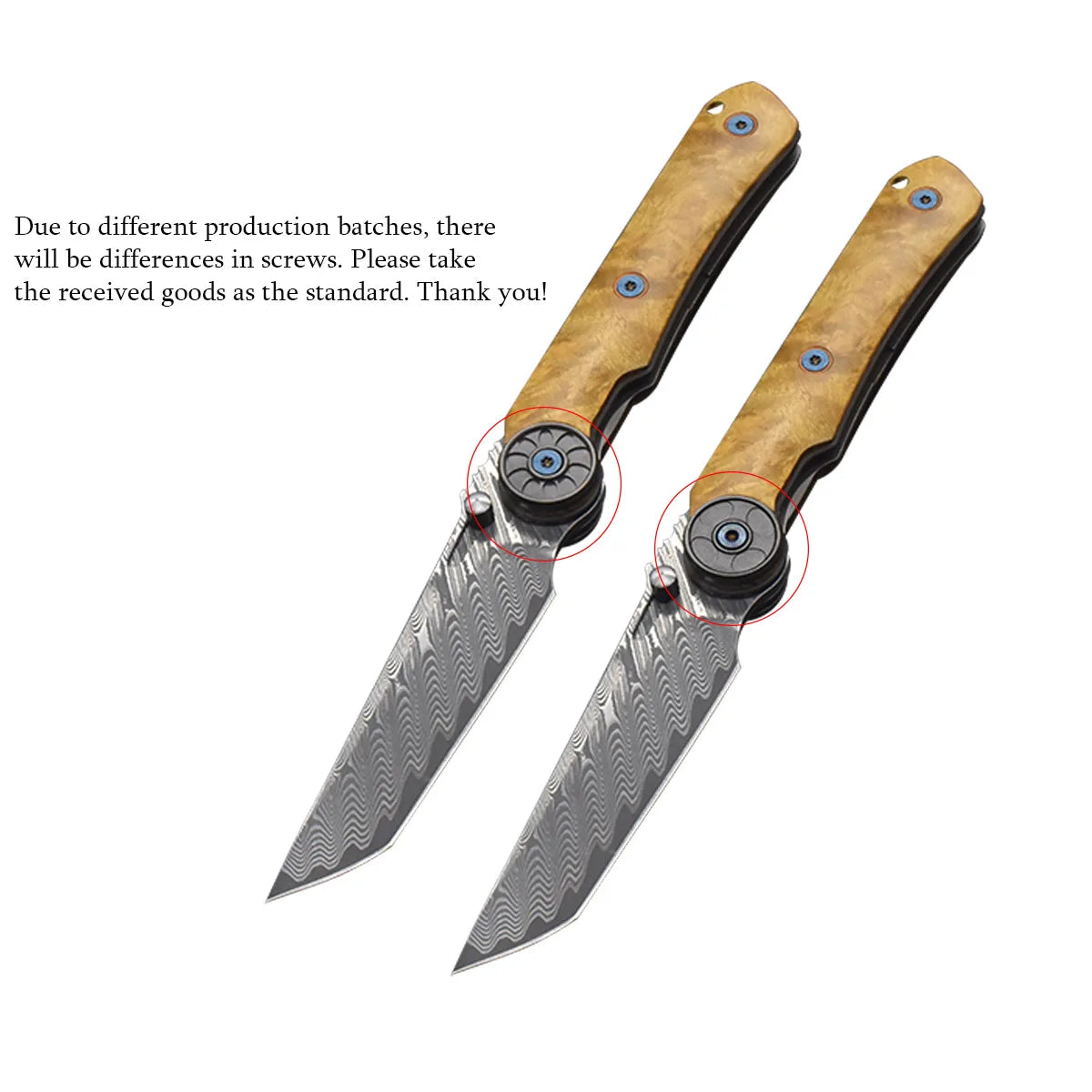 8.23 inch VG10 Damascus steel blade gold camphor wood handle folding knife Christmas gift knife fruit knife outdoor camping EDC