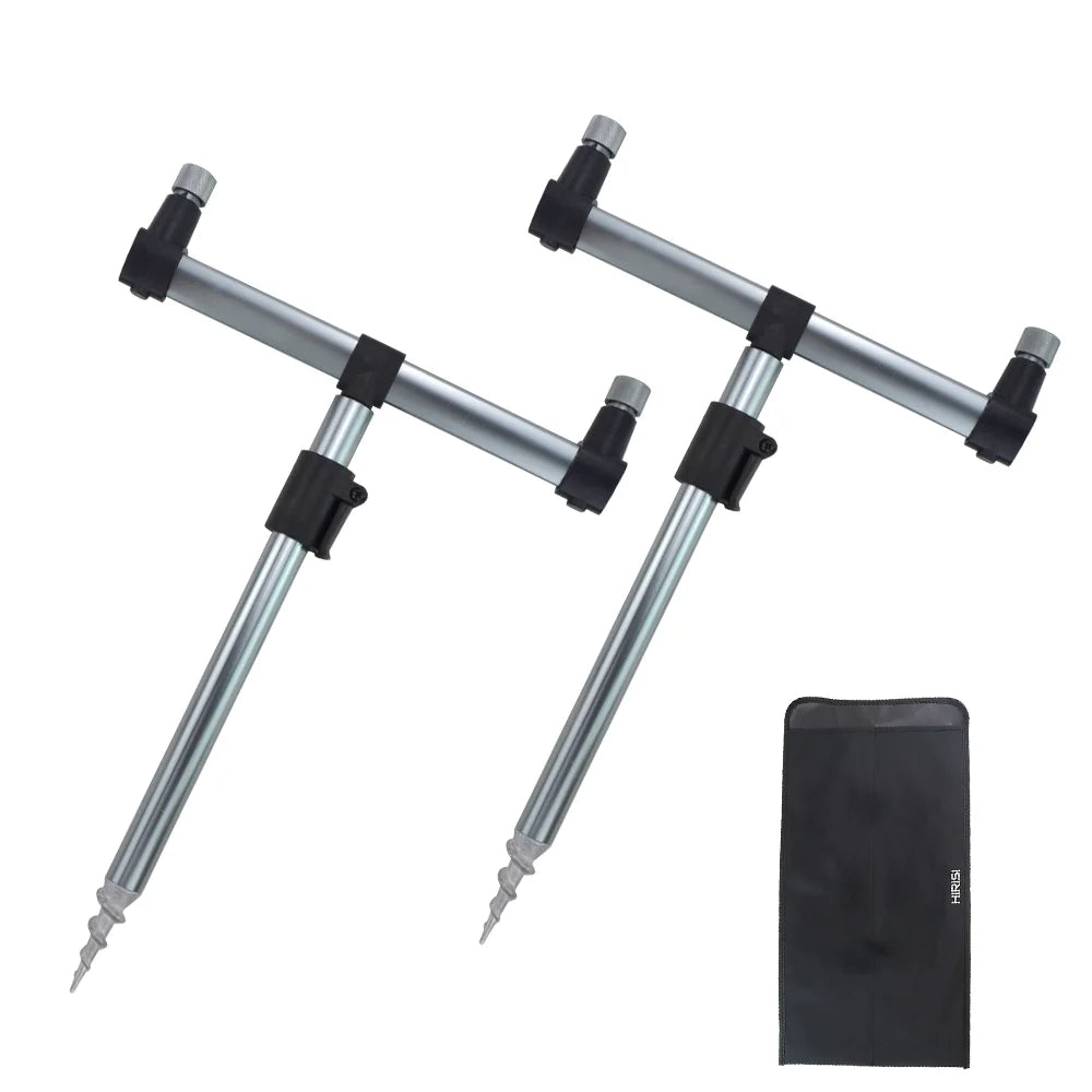 Carp Fishing Tackle Rod Pod Set With Bag 2pcs Bank Sticks And Buzz Bars Fishing Rod Holder