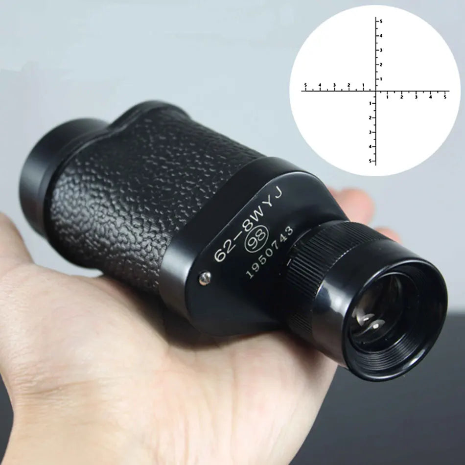 8x30 Hunting Monocular Telescope Professional Binoculars Rangefinder Distance Meter Night Vision Camping Equipment Fishing Tools