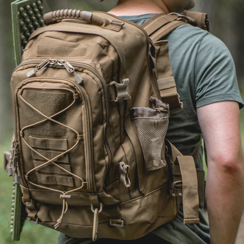 LQARMY 65L Outdoor Tactical Backpack