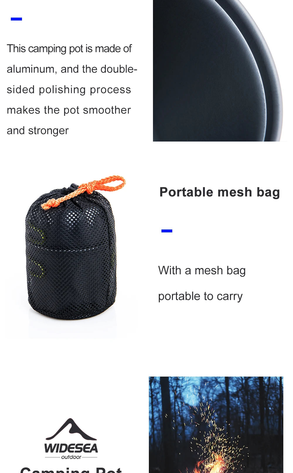 Ultralight Camping Cooking Utensils Outdoor Tableware Pot Set Hiking Picnic Travel