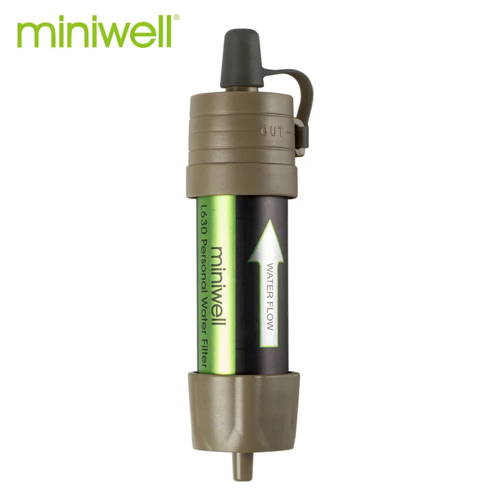 L630 Personal Camping Purification Water Filter Straw for Survival or Emergency Supplies