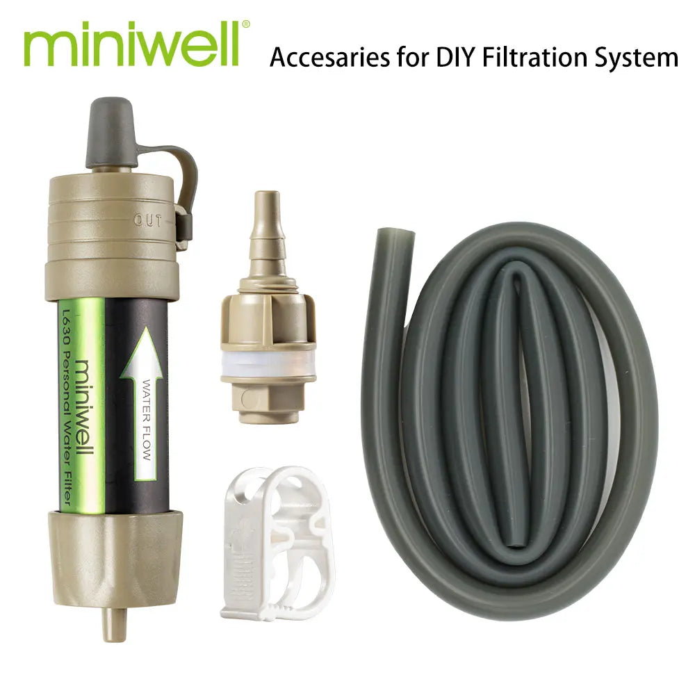 L630 Personal Camping Purification Water Filter Straw for Survival or Emergency Supplies
