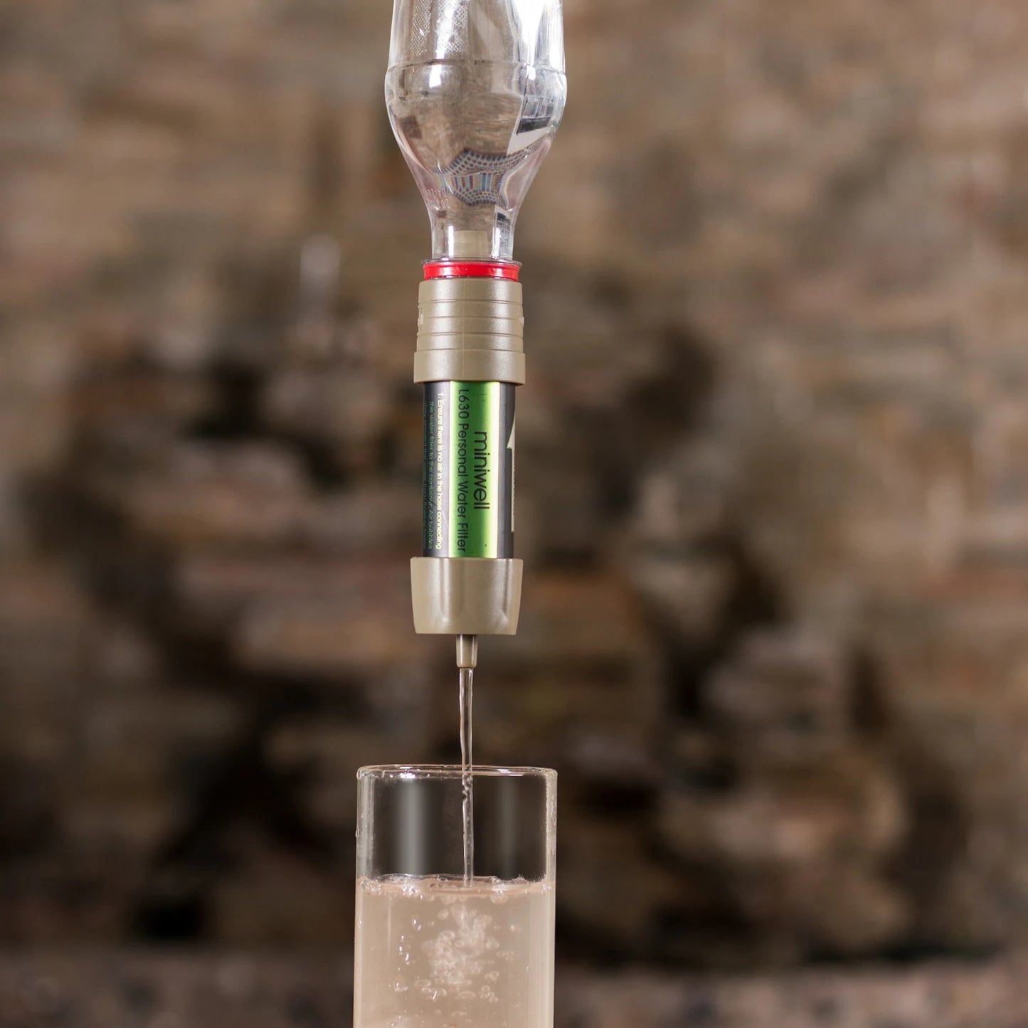 L630 Personal Camping Purification Water Filter Straw for Survival or Emergency Supplies