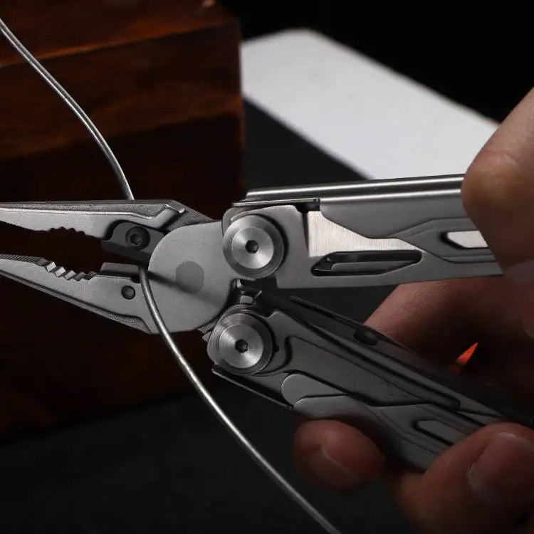 DL10 Emergency Plier Folding Knife Multitool Tactical Clamp Combination Survival Gear Clip Multifunctional Multi Tool