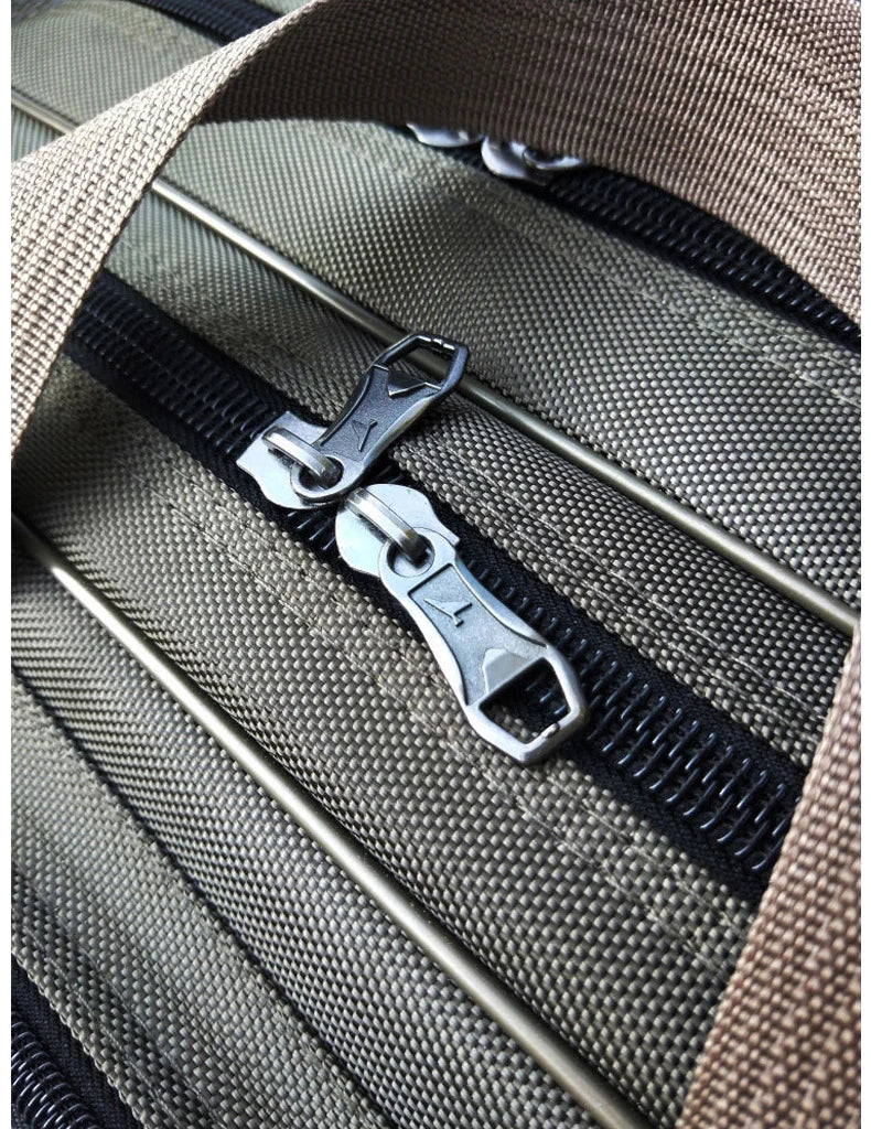 Portable 2/3 Layer Men's Fishing Bag 50/60/70/80CM Fish Rod Carrier Oxford Fishing Pole Tools Outdoor Waterproof Pesca XA220G