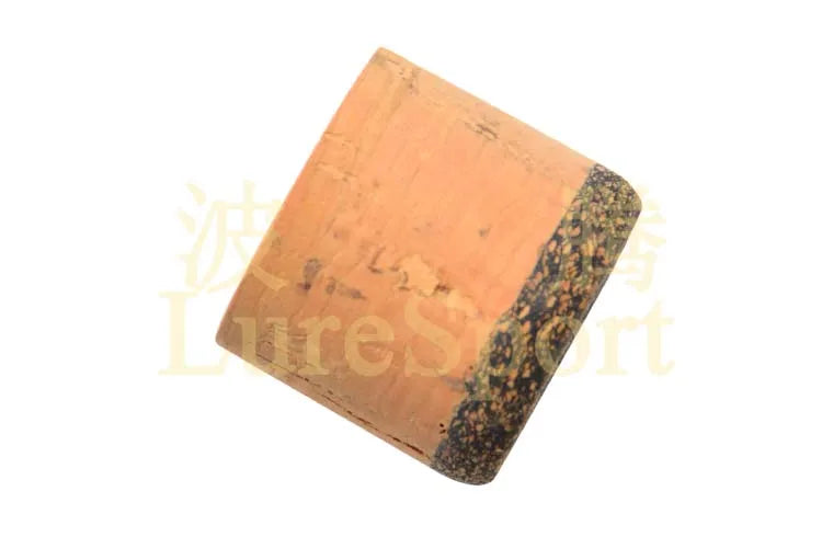 LureSport  cork grip cork Butt Aluminun Ring Set Rod Building Component Cork Rod handle Repair Fishing Pole DIY Accessory