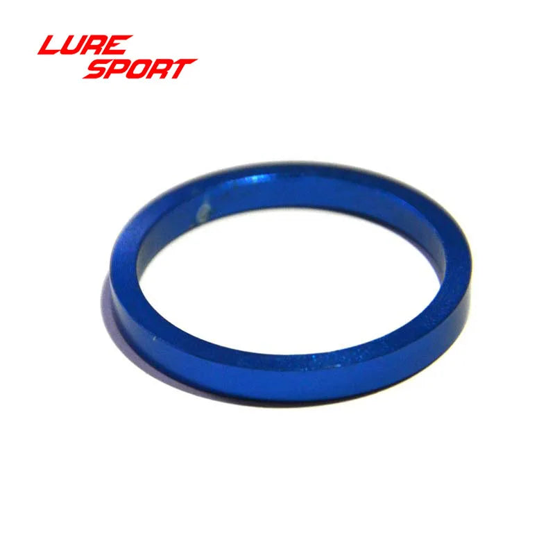 LureSport  cork grip cork Butt Aluminun Ring Set Rod Building Component Cork Rod handle Repair Fishing Pole DIY Accessory