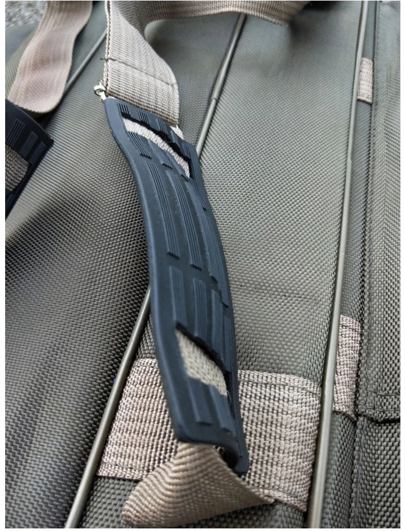 Portable 2/3 Layer Men's Fishing Bag 50/60/70/80CM Fish Rod Carrier Oxford Fishing Pole Tools Outdoor Waterproof Pesca XA220G