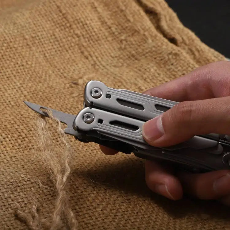 DL10 Emergency Plier Folding Knife Multitool Tactical Clamp Combination Survival Gear Clip Multifunctional Multi Tool