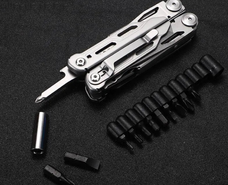 DL10 Emergency Plier Folding Knife Multitool Tactical Clamp Combination Survival Gear Clip Multifunctional Multi Tool