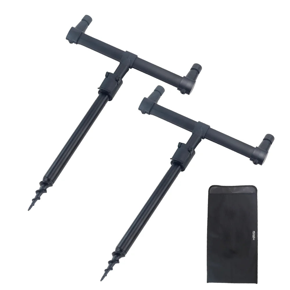 Carp Fishing Tackle Rod Pod Set With Bag 2pcs Bank Sticks And Buzz Bars Fishing Rod Holder