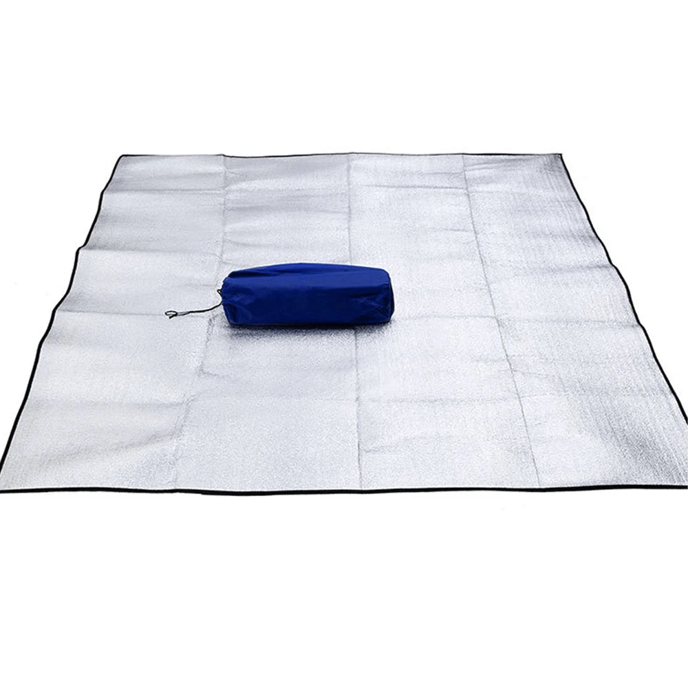 Ultralight Waterproof Camping Mat Ourdoor Blanket Beach Mattress Sleeping Pad Aluminum Foil EVA Foam Mat Tent Sleeping Mattress