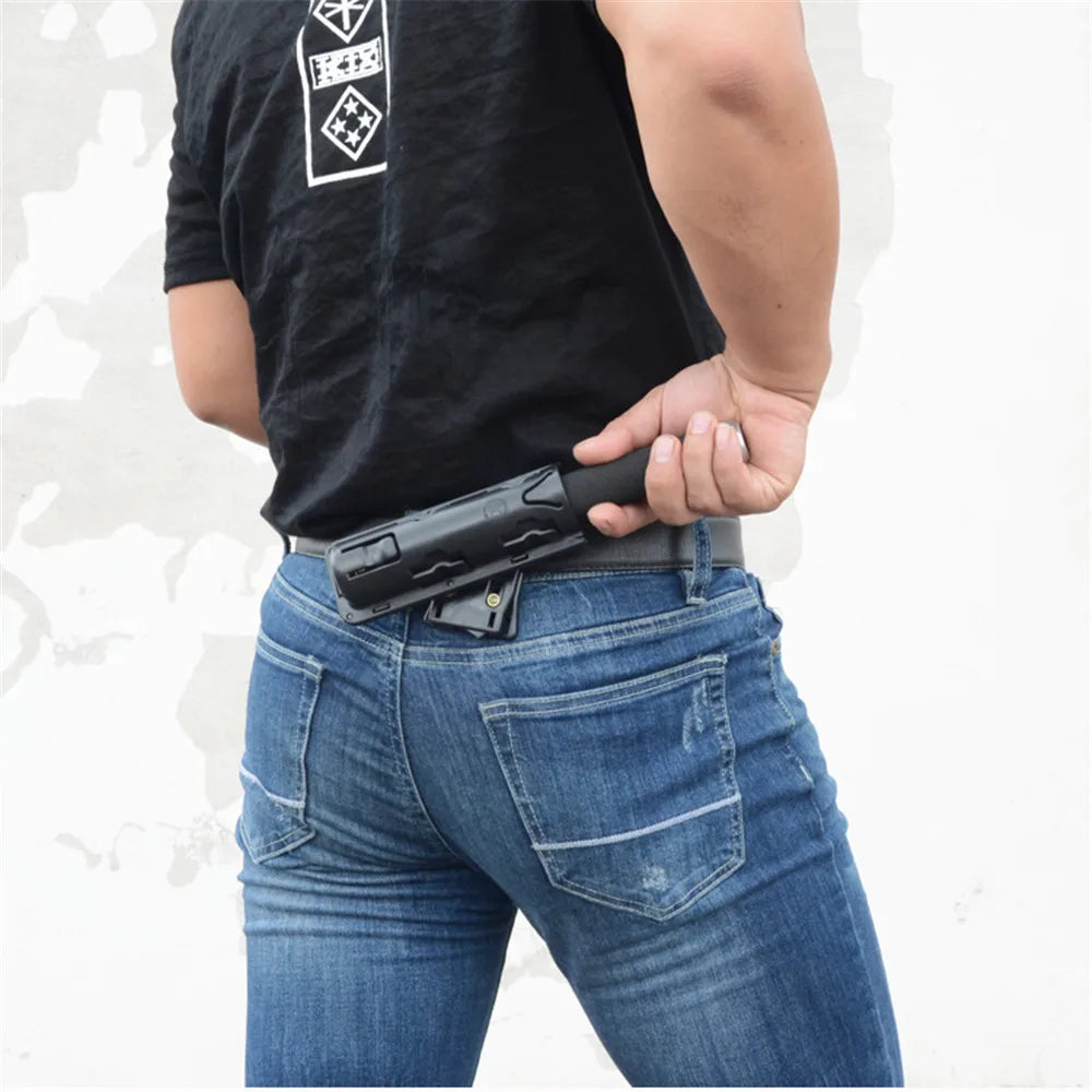 Universal 360 Degree Rotation Baton Case Holster Holder Outdoor Survial Tool