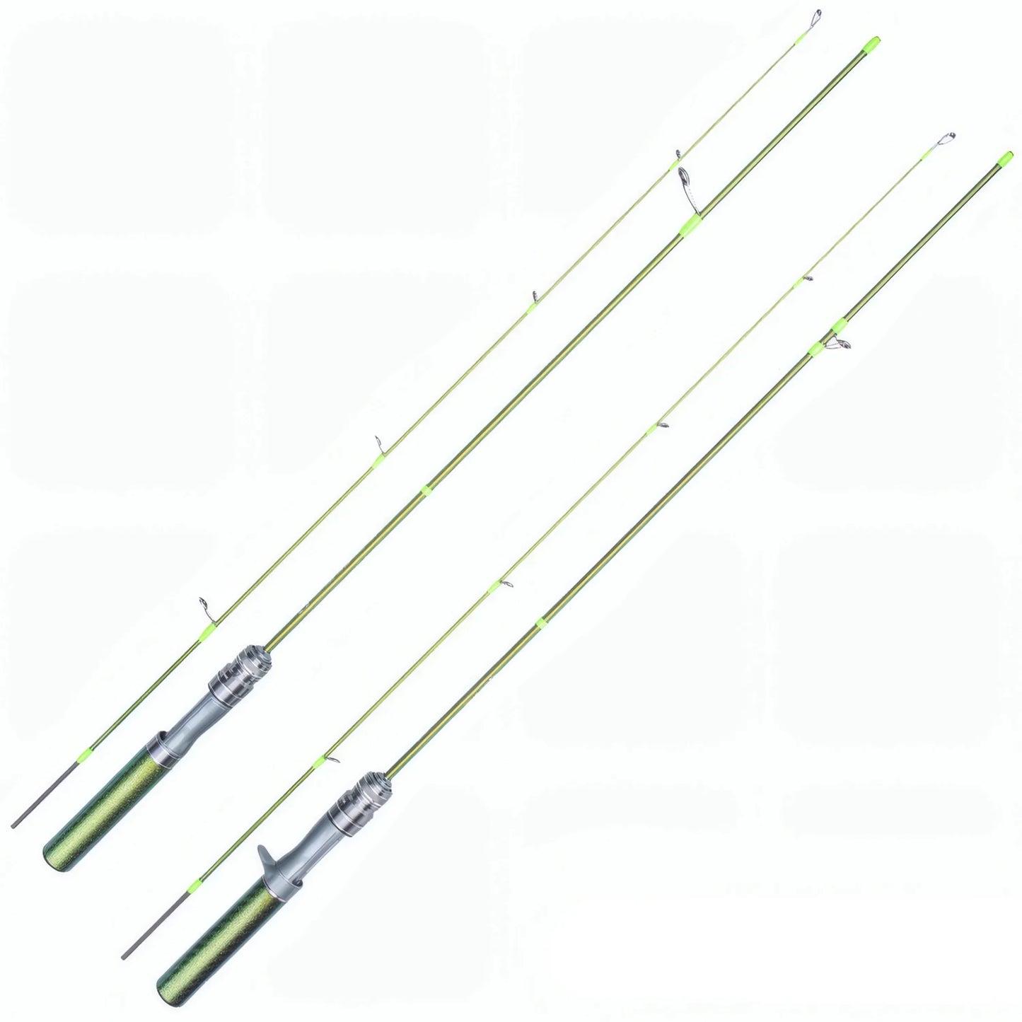 UL Lure Fishing Rod Accessories,Ultralight Carbon Fiber Spinning Casting Bait Rod,Carp Trout Bass Fishing Pole Tool,Solid Tip