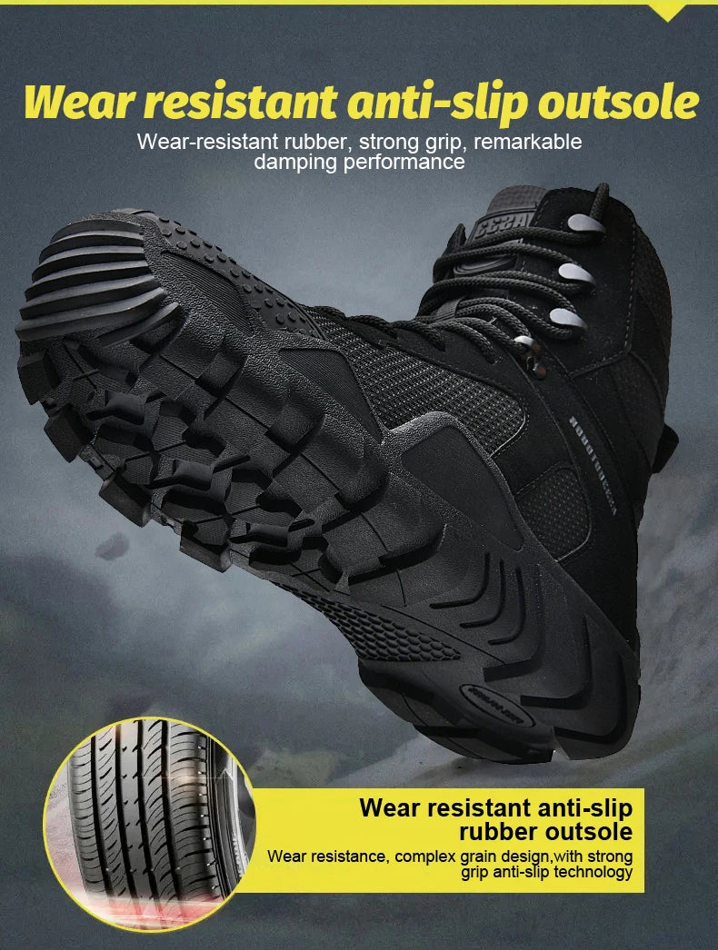 Men's Waterproof and Lightweight Hiking Boots
