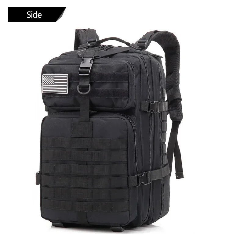 45L Man Tactical Backpacks Traveling Bags Outdoor 3P School Pack EDC Molle Pack For Trekking Hunting Bag camping equipment