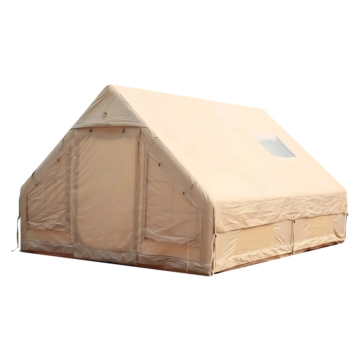 Inflatable Camping Tent with Pump Large Family Tent Waterproof Windproof for Outdoors