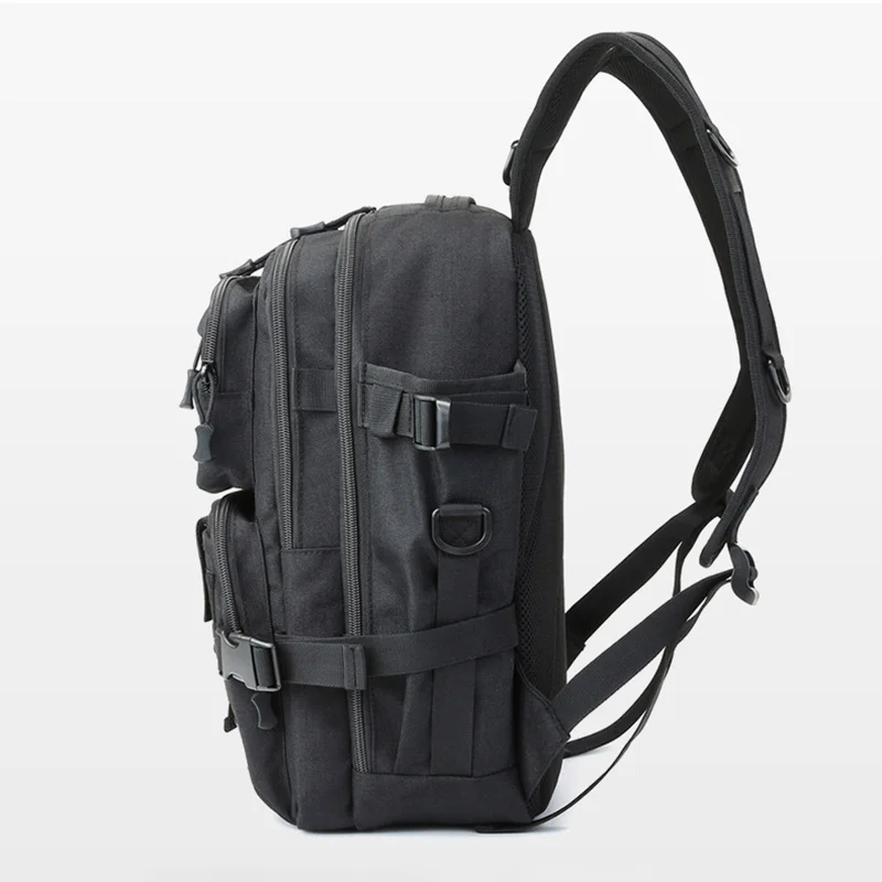 1000D Nylon Waterproof Fishing Backpack Fishing Tackle Storage Bag Double Shoulder Sling Bag for Outdoor Fishing Hunting Hiking