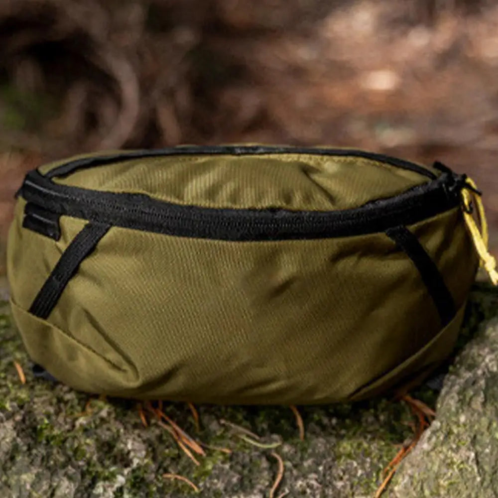 Portable Outdoor Waist Bag Adjustable Hiking Bag With Strap Mountaineering Running Waist Bag Cycling Backpack For Camping Hiking