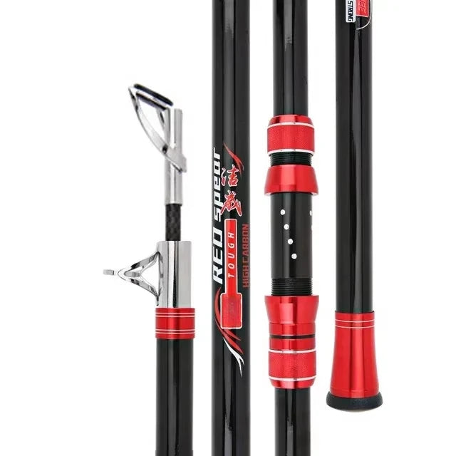 Carbon Fishing Rod 30kg above Superhard 100M Long Distance Throwing shot Rod Telescopic Sea Boat High Quality Fishing Gear