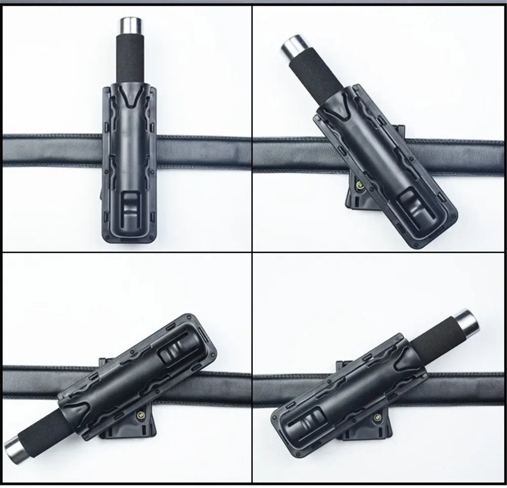 Universal 360 Degree Rotation Baton Case Holster Holder Outdoor Survial Tool