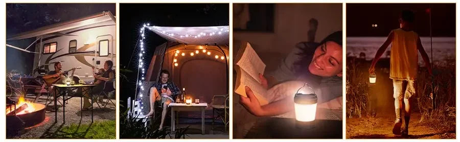 LT1S Camping Light USB C 21700 Rechargeable Powerful Torch Portable Emergency Lantern 2700K-6500K with Reverse Charging