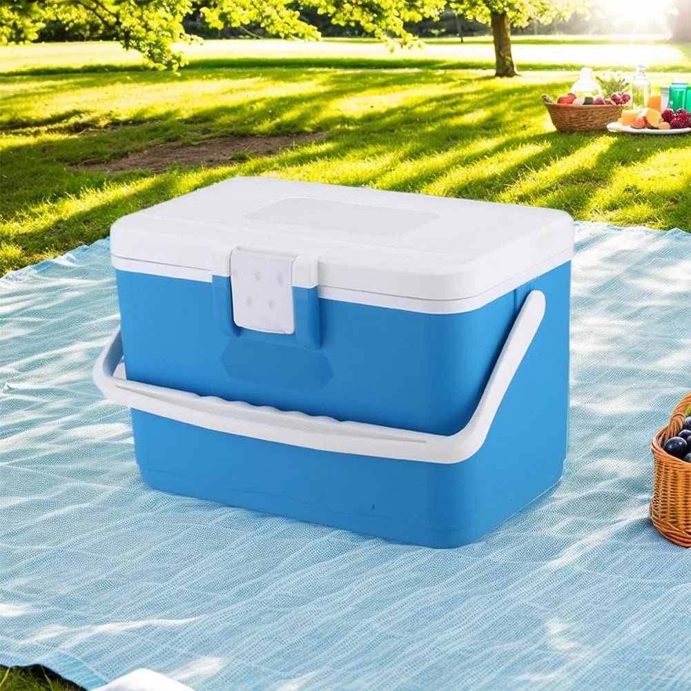 8L Camping Refrigerator Incubator Large Capacity Car Camping Insulation Box Heat Preservation Mini Car Fridge for Car Road Trips