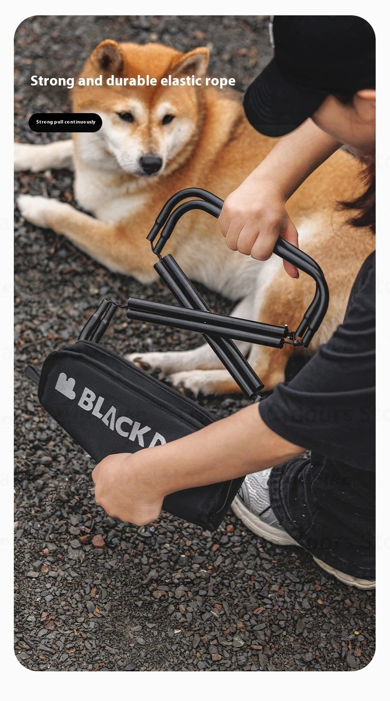 Camping Stool Aluminum Alloy Ultralight Foldable Seat