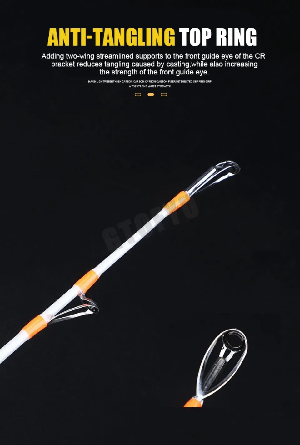 Portable Fishing Boat Raft Rod 20kg Superhard Spinning Lure Carbon Fishing Pole 1.8 M 2.1M 2.28M Jigging Trolling Fishing Rod