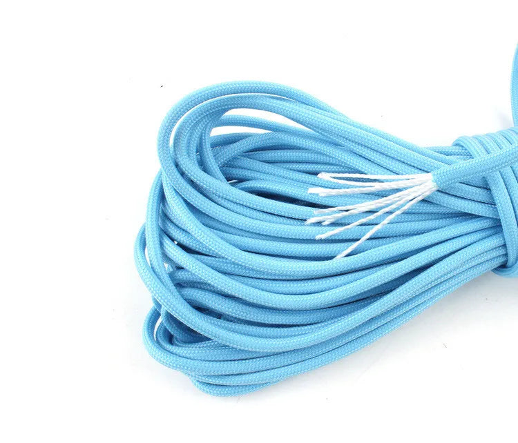 Luminous Rope 9 Strands 4mm Paracord Nylon 550 Tent Cord Outdoor Parachute Lanyard Camping Survival EDC Glow In The Dark