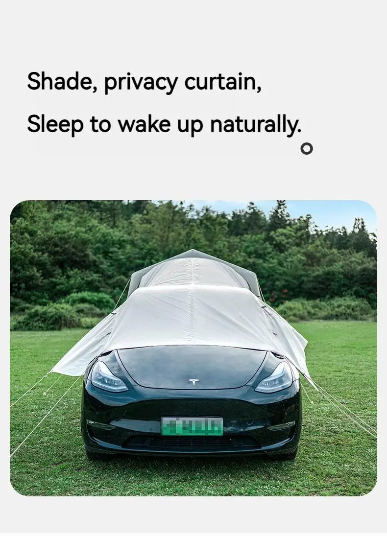 AIR 7.0 Car Tail Inflatable Tent Sunshade Waterproof SUV Travel Tent Versatile Outdoor Camping Removable DIY Car Tent