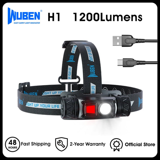 WUBEN 1200 Lumen Head Lamp