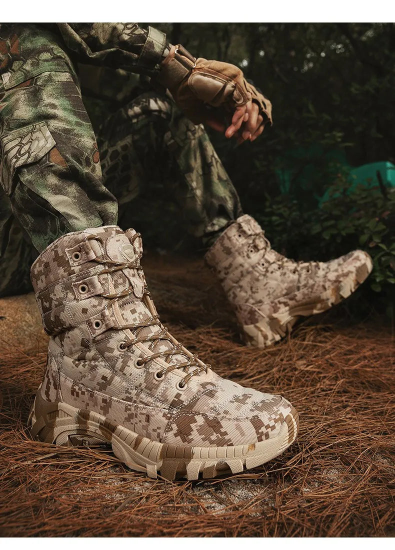 Men's hiking lightweight tactical boots
