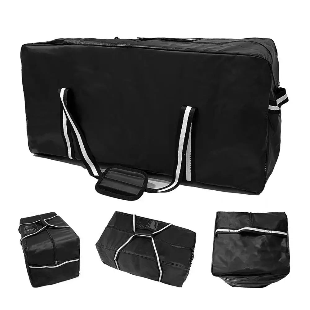 Hockey Gear Bag Ice Hockey Storage Duffle Bag Portable Travel Bag For Equipment Multifunctional Waterproof Ice Hockey Carry Bag
