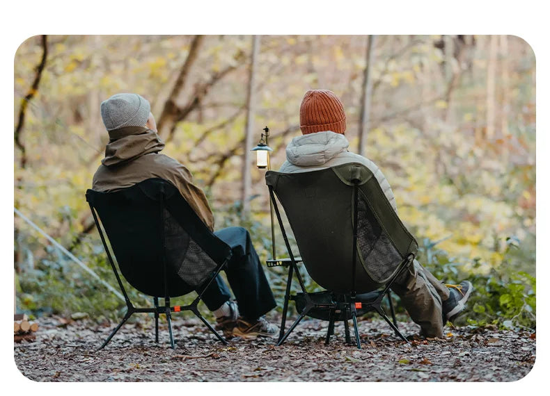 Ultralight Folding Camping Chair Aluminum Alloy , Portable Compact Backpacking Hiking Chair