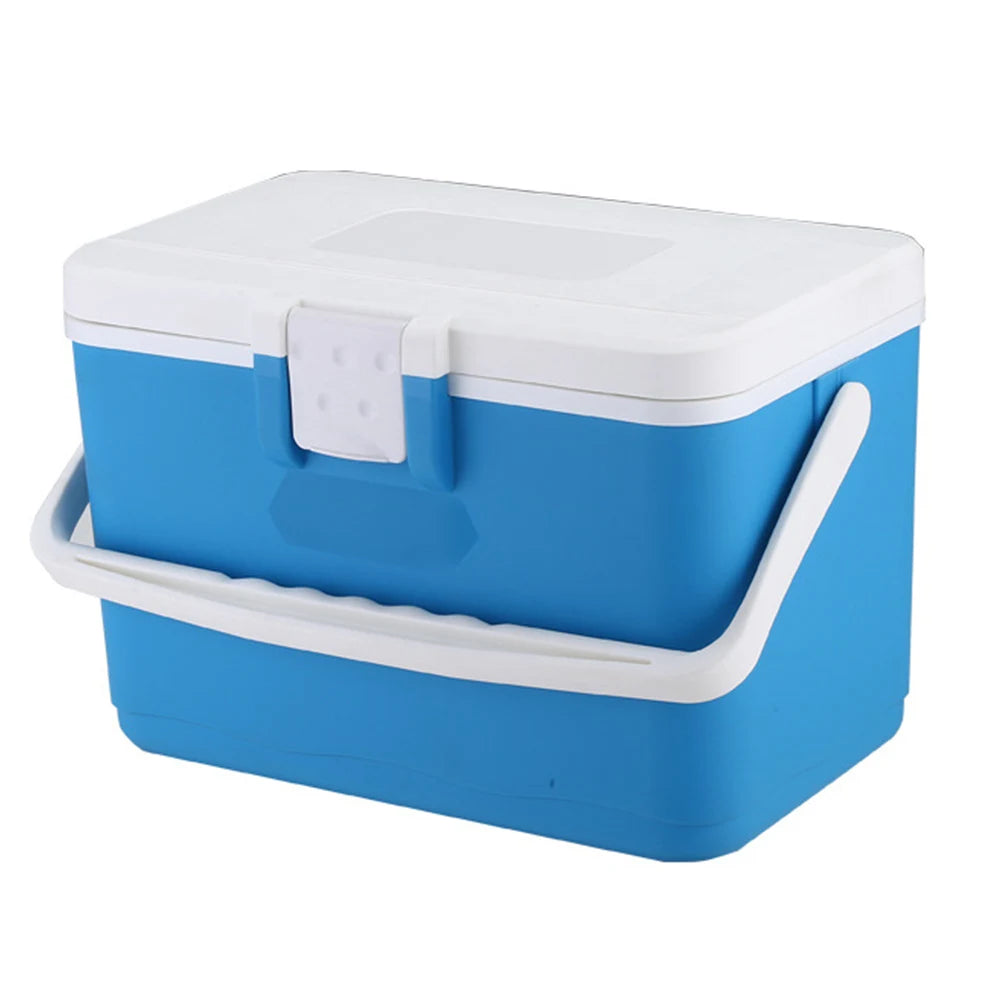 8L Camping Refrigerator Incubator Large Capacity Car Camping Insulation Box Heat Preservation Mini Car Fridge for Car Road Trips