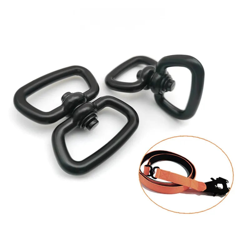 25/32mm 2/4PCS Pet traction dog buckle 8-character buckle multi-functional rotating ring climbing rope connection ring universal