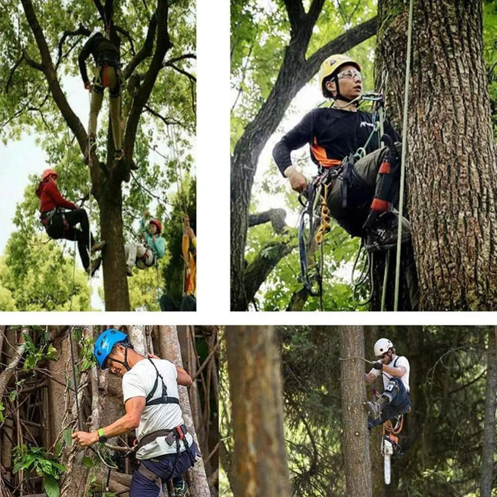 Tree Climbing Gear Kit Pole Climbing Spikes Tree Work Tools Climbing Equipment With Non-Slip Pedal For Outdoor Activities Fruit