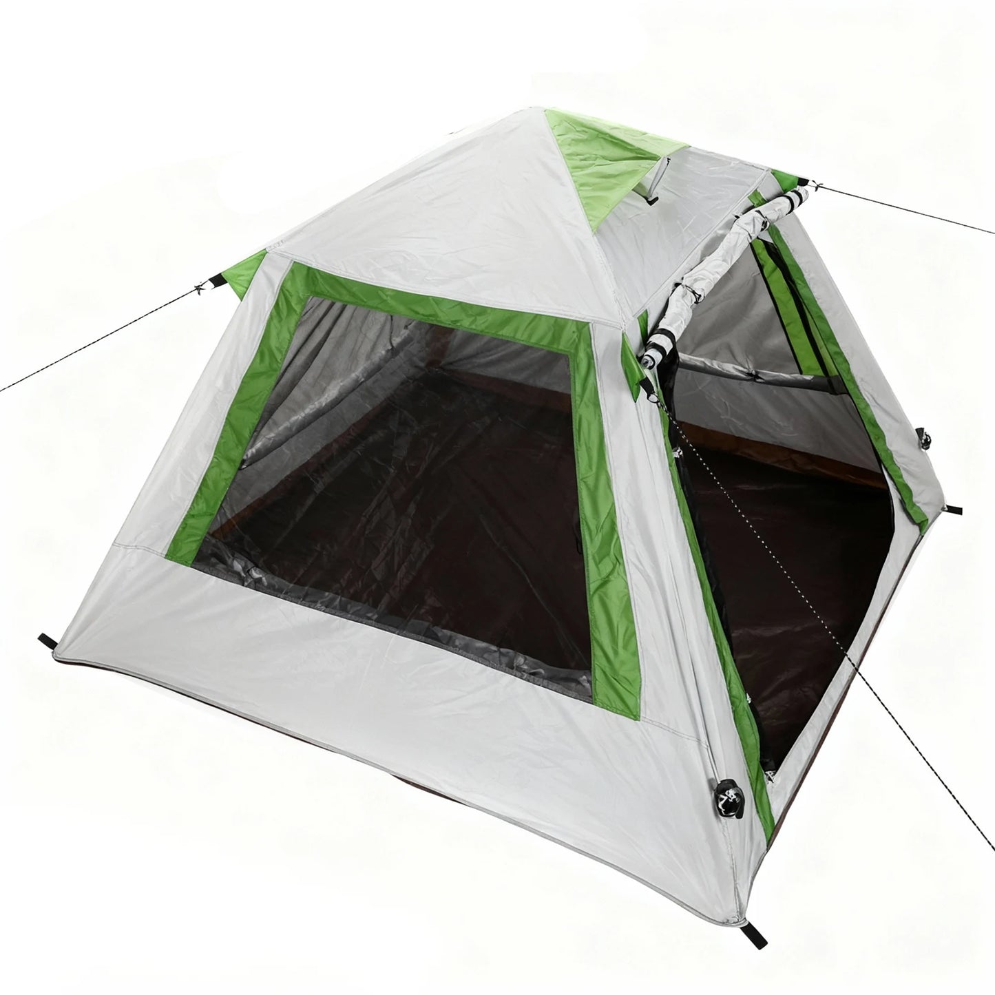 Camping Tent for 2 To 3 Persons Easy Setup Inflatable House Tent Oxford Waterproof with Mesh Windows for Backpacking and Hiking