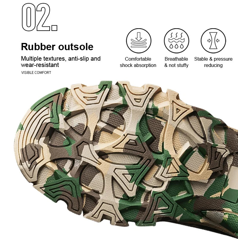 Men's hiking lightweight tactical boots