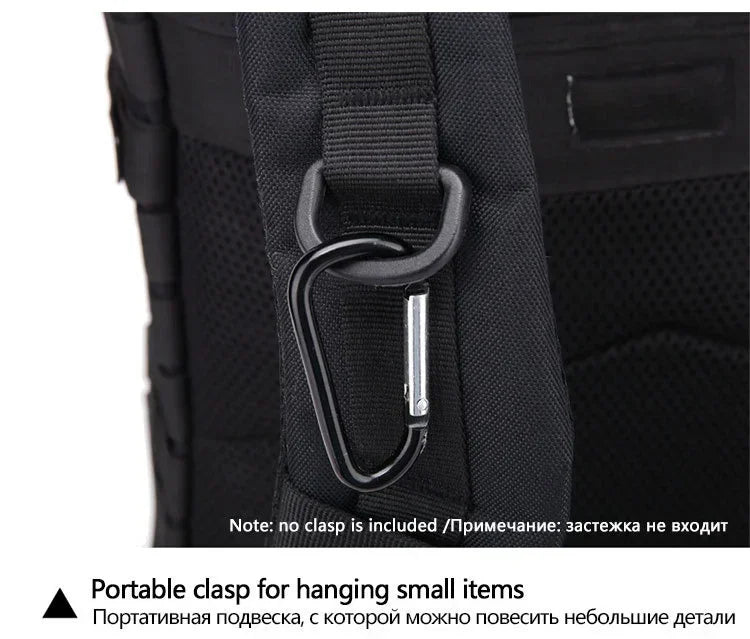 45L Man Tactical Backpacks Traveling Bags Outdoor 3P School Pack EDC Molle Pack For Trekking Hunting Bag camping equipment