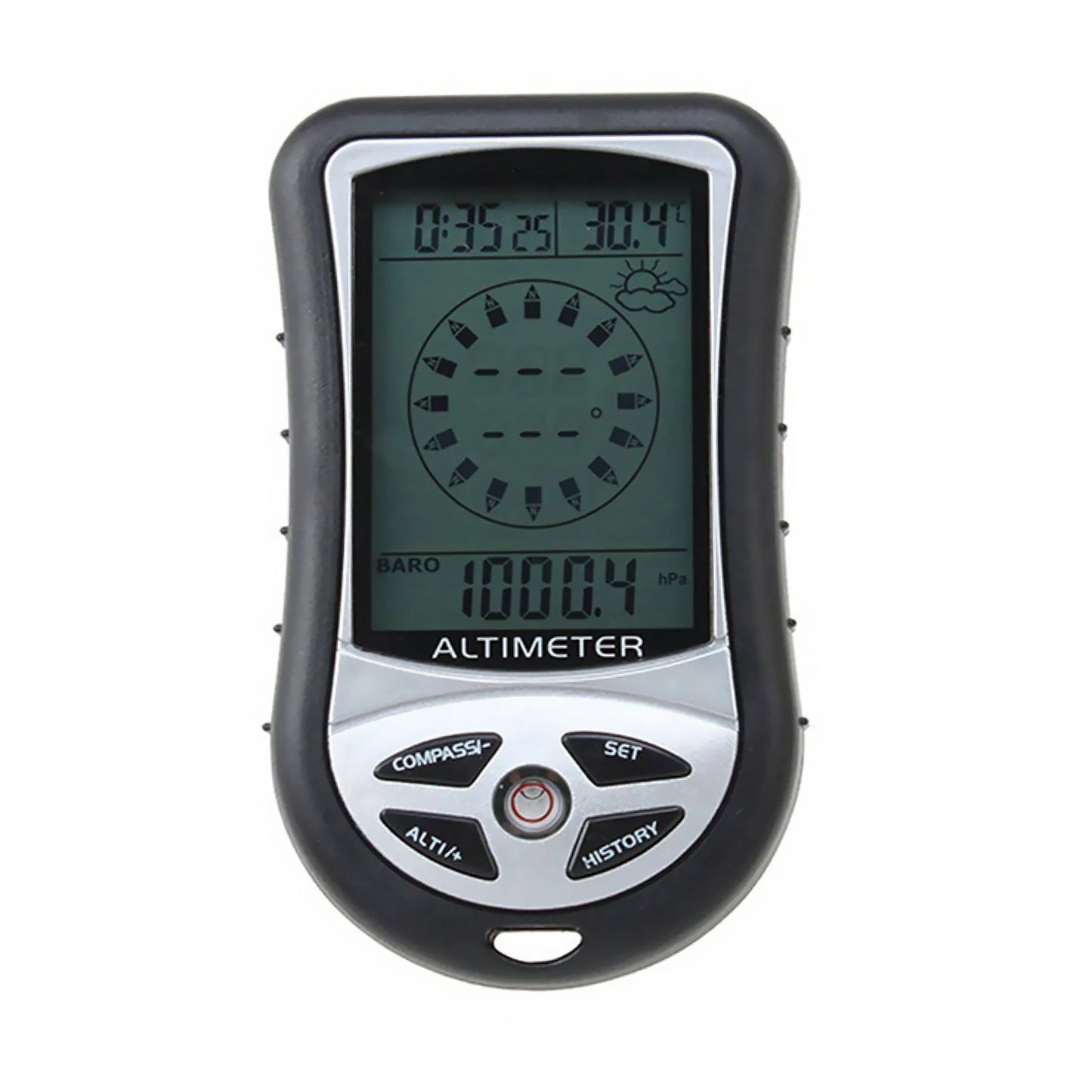 8-in-1 Handheld Digital Altimeter Compass Thermometer Backlight Outdoor Camping Travel Altimeter Barometer