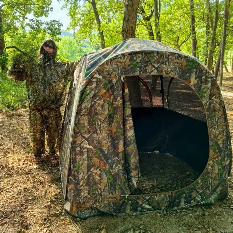 Outdoor Watching Bird Tent Portable Folding Anti-mosquito Breathable Sunshade Camping Tent Field Observation Camping Equipment