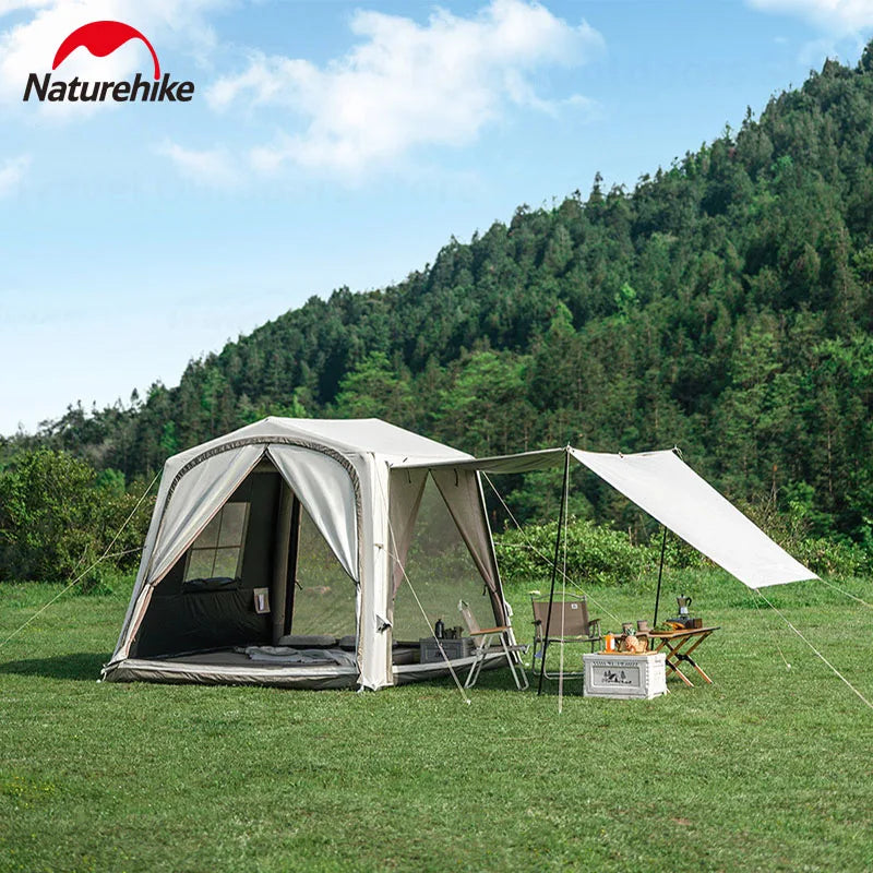 AIR 7.0 Car Tail Inflatable Tent Sunshade Waterproof SUV Travel Tent Versatile Outdoor Camping Removable DIY Car Tent