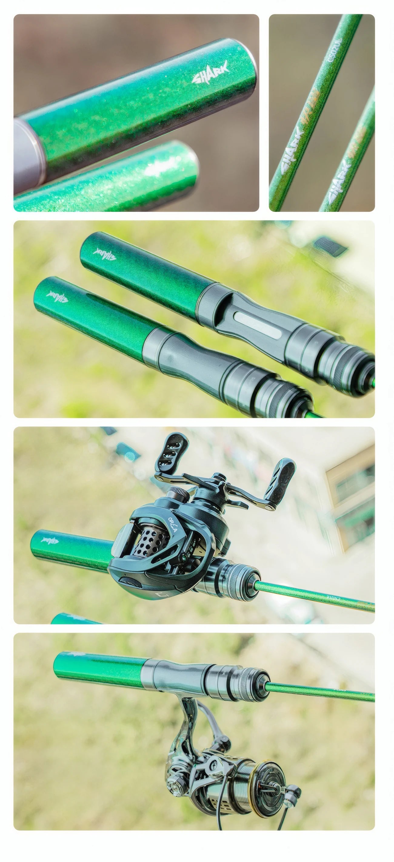 UL Lure Fishing Rod Accessories,Ultralight Carbon Fiber Spinning Casting Bait Rod,Carp Trout Bass Fishing Pole Tool,Solid Tip