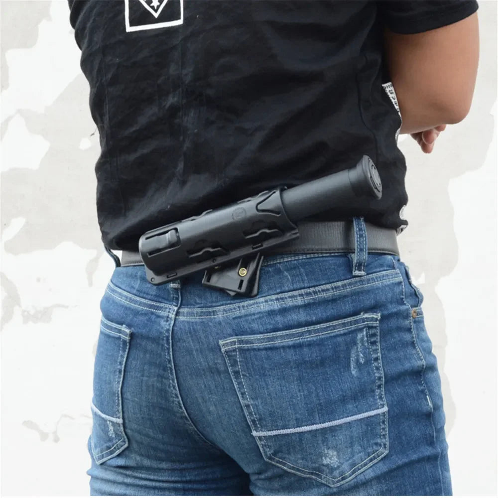Universal 360 Degree Rotation Baton Case Holster Holder Outdoor Survial Tool