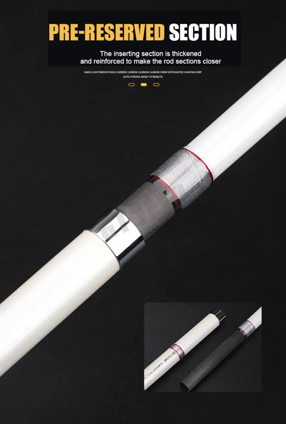 Portable Fishing Boat Raft Rod 20kg Superhard Spinning Lure Carbon Fishing Pole 1.8 M 2.1M 2.28M Jigging Trolling Fishing Rod
