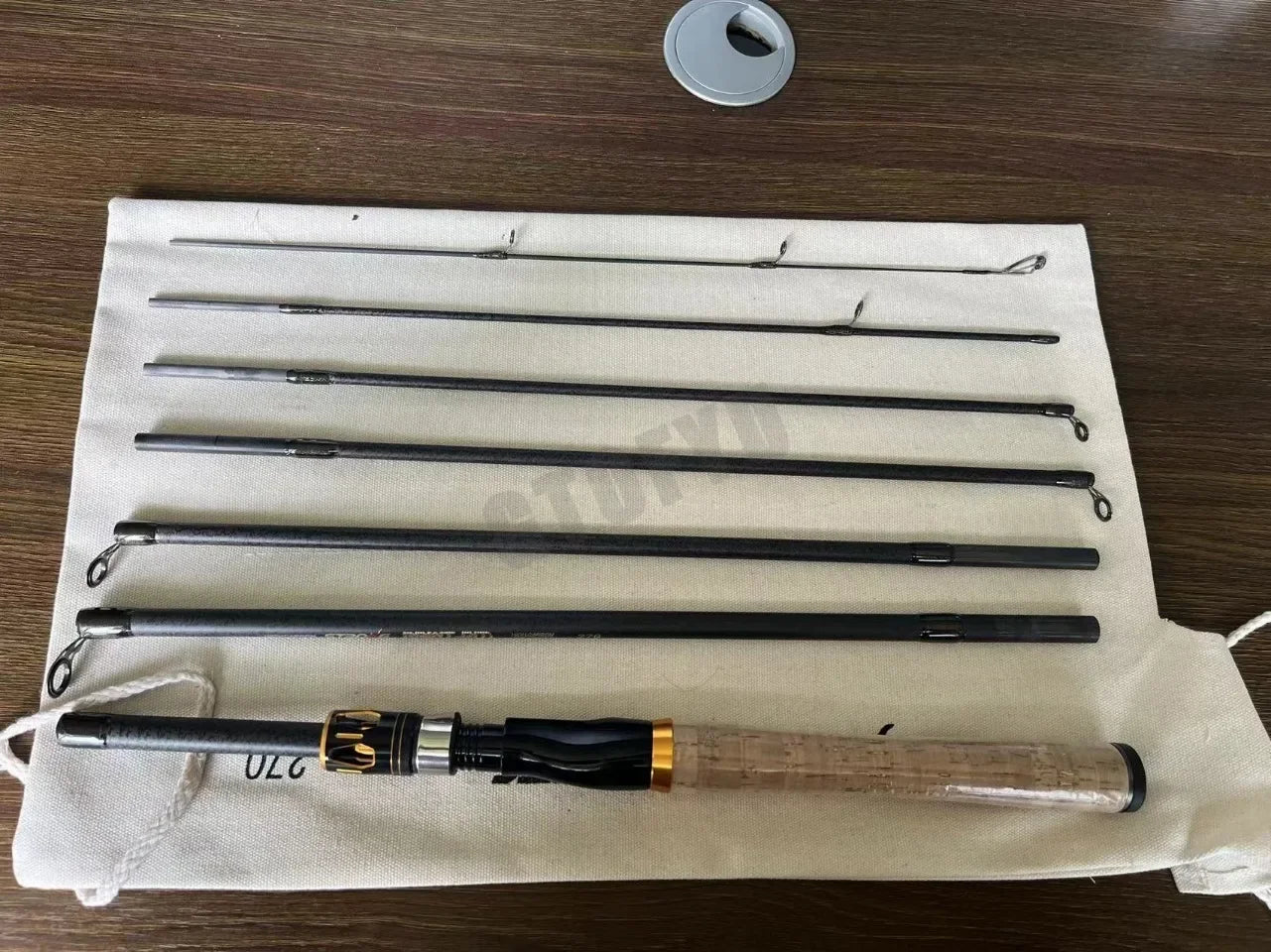 2.1m 2.4m 2.7m Lure Fishing Rod Fuji Ring High Carbon Fiber Spinning Casting Fishing Rod Bait Weight 4-25g Travel Fishing Pole